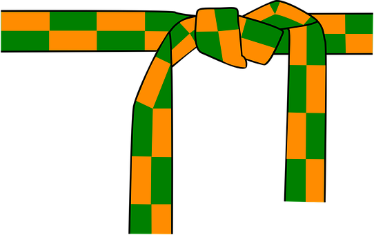 Belt, Tie, Sash, Knot, Ribbons, Tied - Belt Tied Png (542x340)