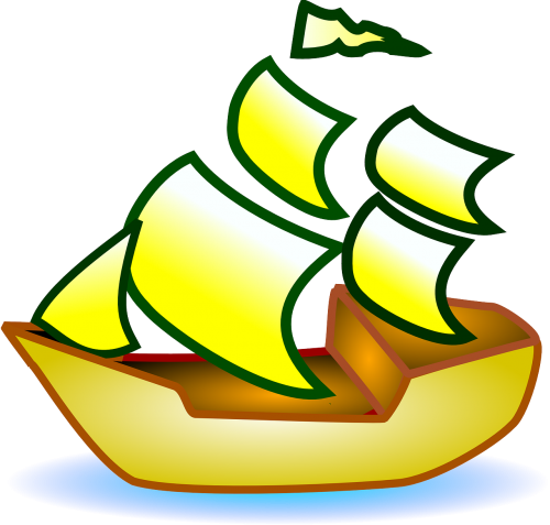 Animated Picture Of Ship (500x477)