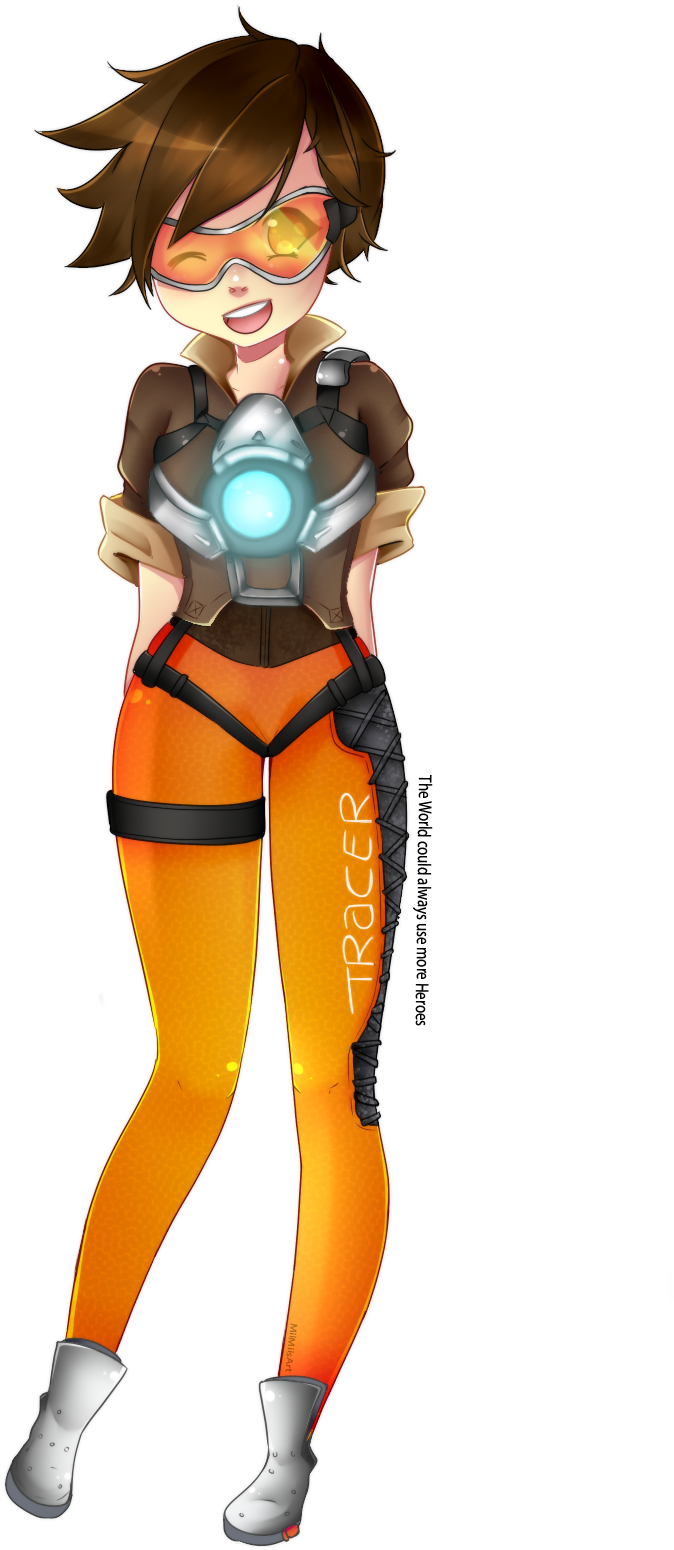 Cute Tracer Fanart By Mimyoi - Mei (1080x1663)