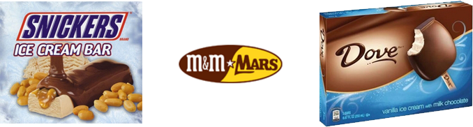 Snickers Bar - M&m Mars (678x182)