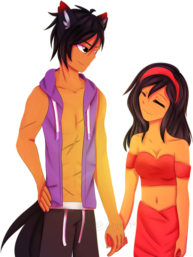 Fan Art Drawing Anime - Aarmau Transparent (894x894)
