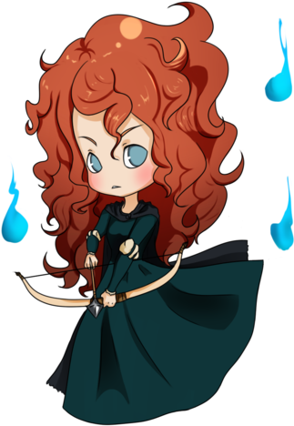 The Brave Wallpaper Entitled Ribelle - Cartoon (368x500)