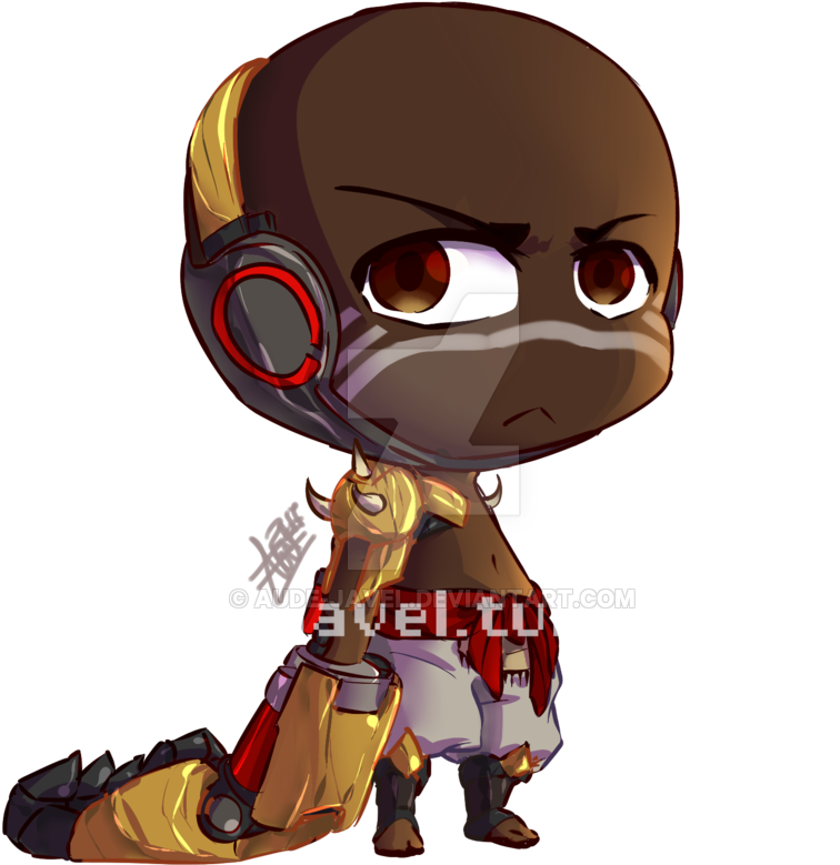 [fan Art Overwatch] Doomfist By Aude Javel - Doomfist Cute Art (1024x1024)