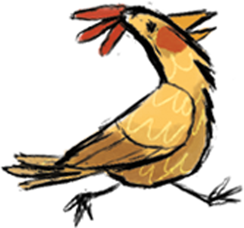 Ben Whitehouse Illustrator Chicken1 - Illustrator (500x468)