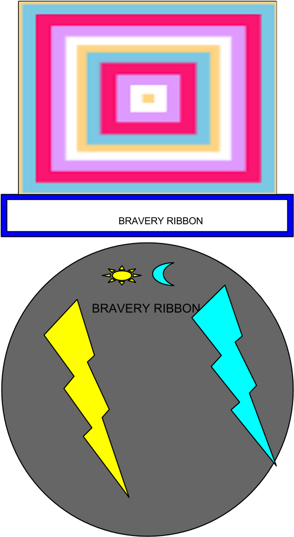 And Lithging Bolt Because Moon Stand For He Fought - Graphic Design (718x1095)