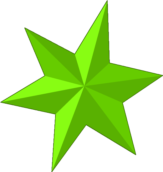 Emerald Star - Stern Zacken (525x555)