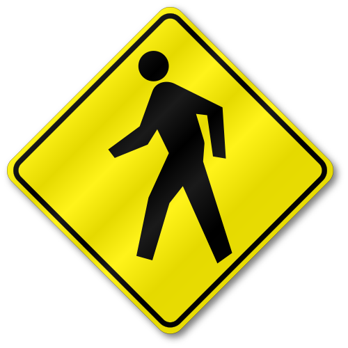 Sharp Turn Road Sign (500x500)