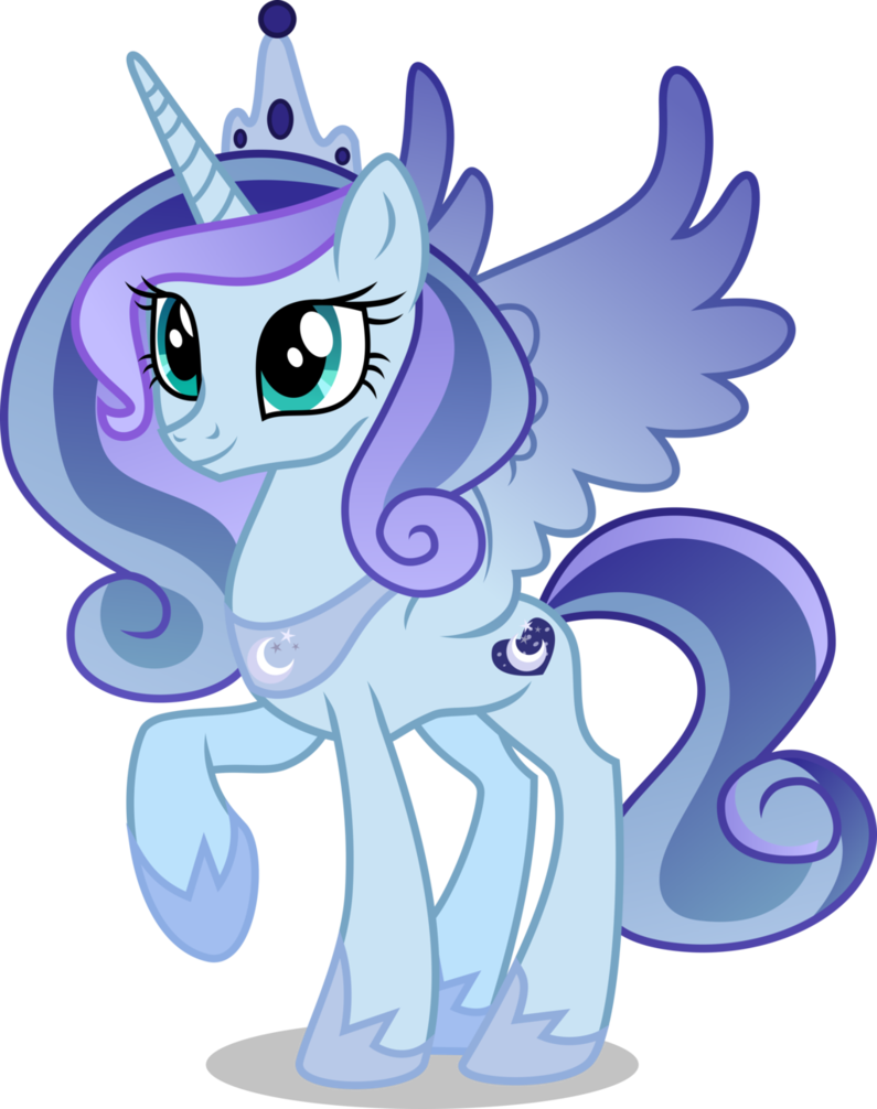 [au] Princess Luna By Limedazzle - Princess Luna (795x1006)