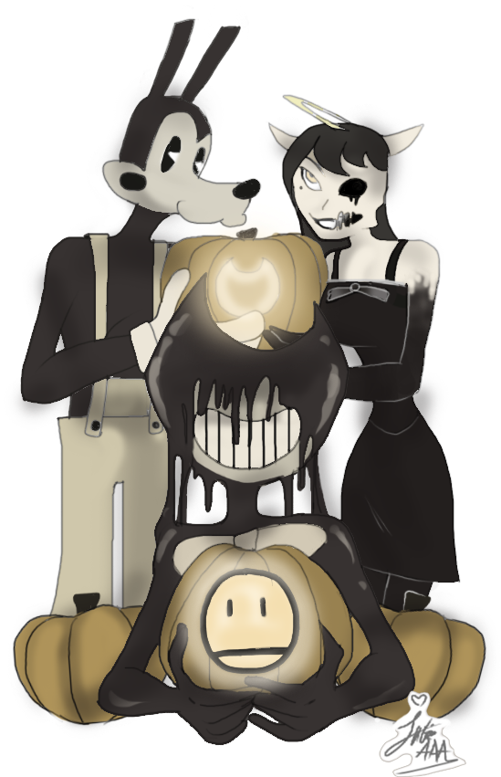*batim* Halloween By Juliedraw2046 - Meatly Games (581x935)
