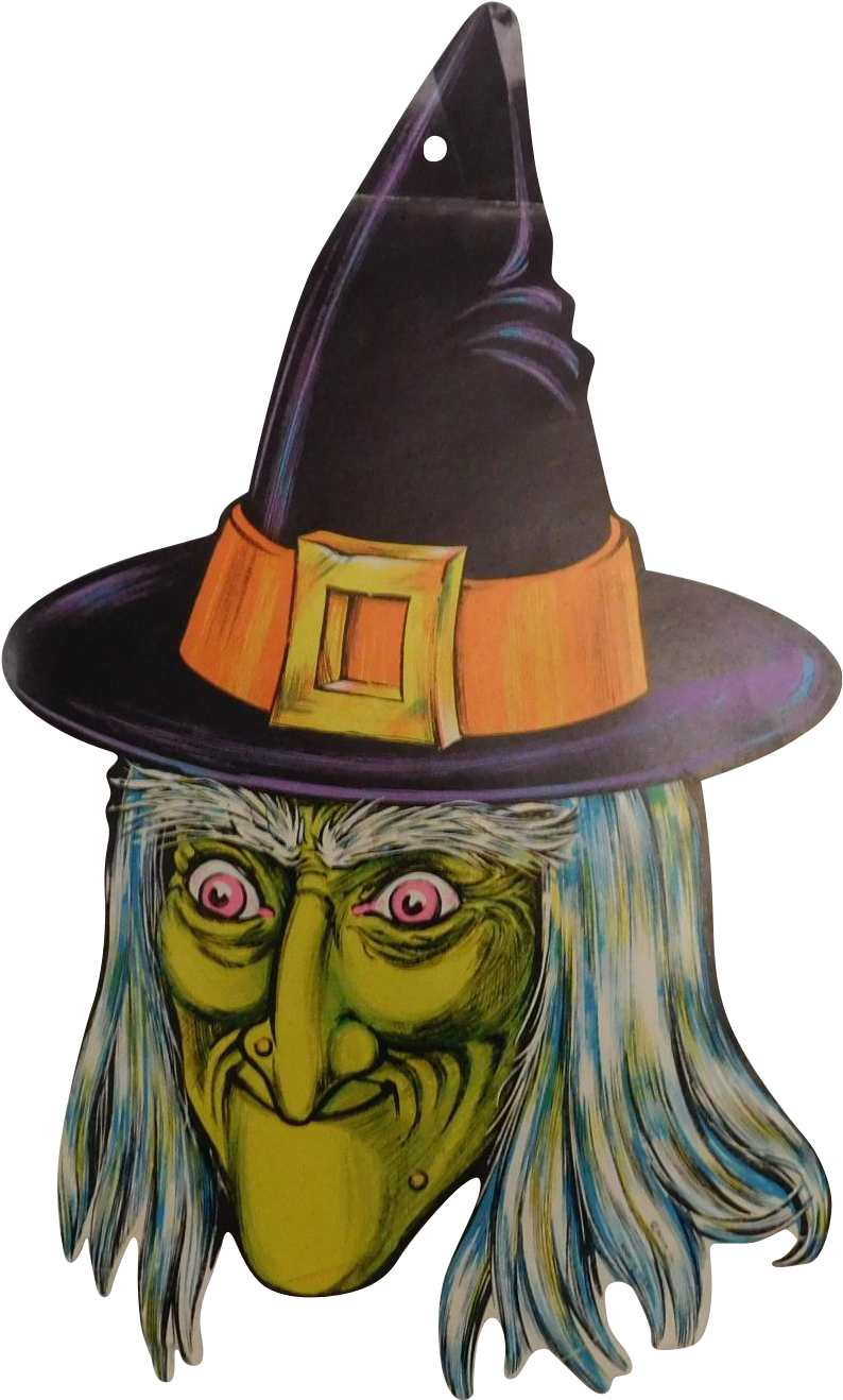 Witch Cardboard Halloween Decoration Beistle Company - Witch Cardboard Halloween Decoration Beistle Company (1317x1317)