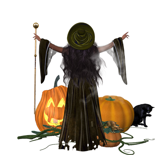 Halloween Witch - Saint Nicholas Day (600x600)