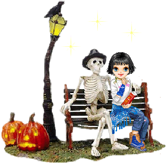 Sexy Halloween Witches - Department 56 Snow Village Halloween Resting My Bones (358x359)