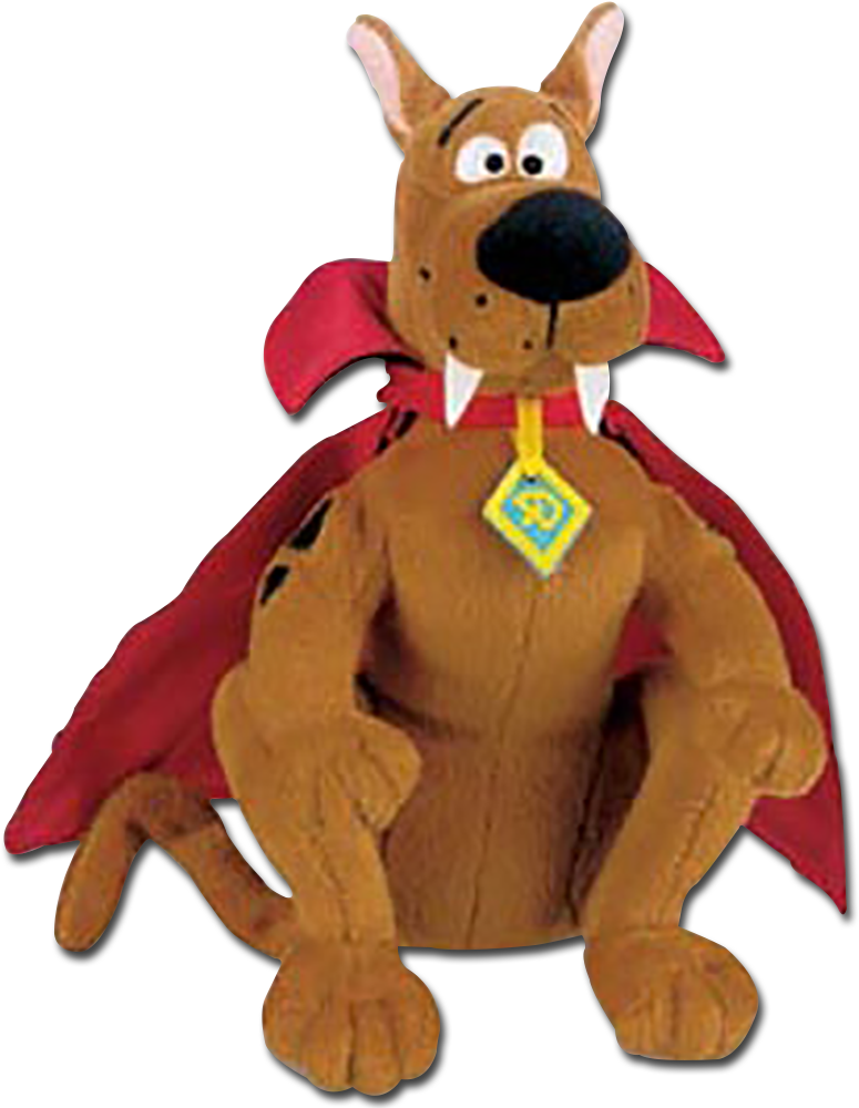 Plush Scooby Doo Vampire Halloween Stuffed Animal - Stuffed Toy (775x1000)