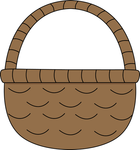 Basket Clip Art - Basket Clip Art (468x500)