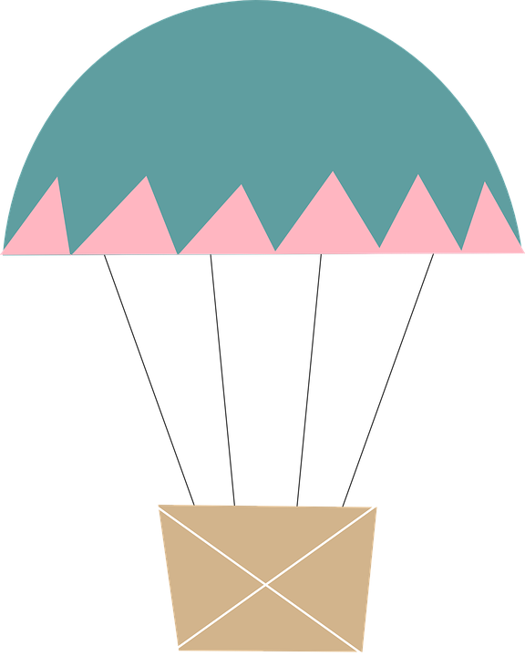 Parachute Cliparts Transparent 15, Buy Clip Art - Illustration (576x720)