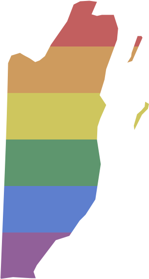 Lgbt Belize - Flag (600x600)