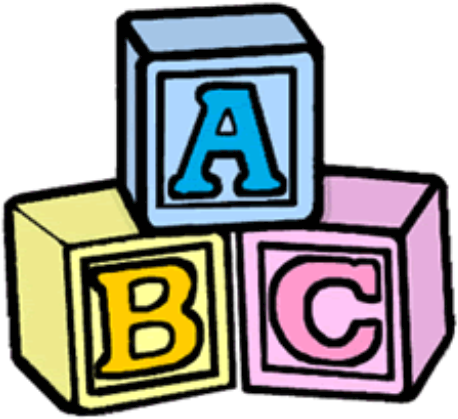 Cube Clipart Baby's - Baby Blocks Clip Art (512x440)