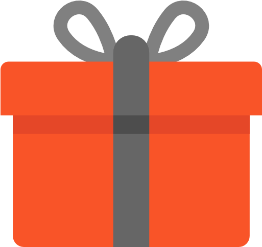 Present Free Icon - Surprise Flat Icon (512x512)