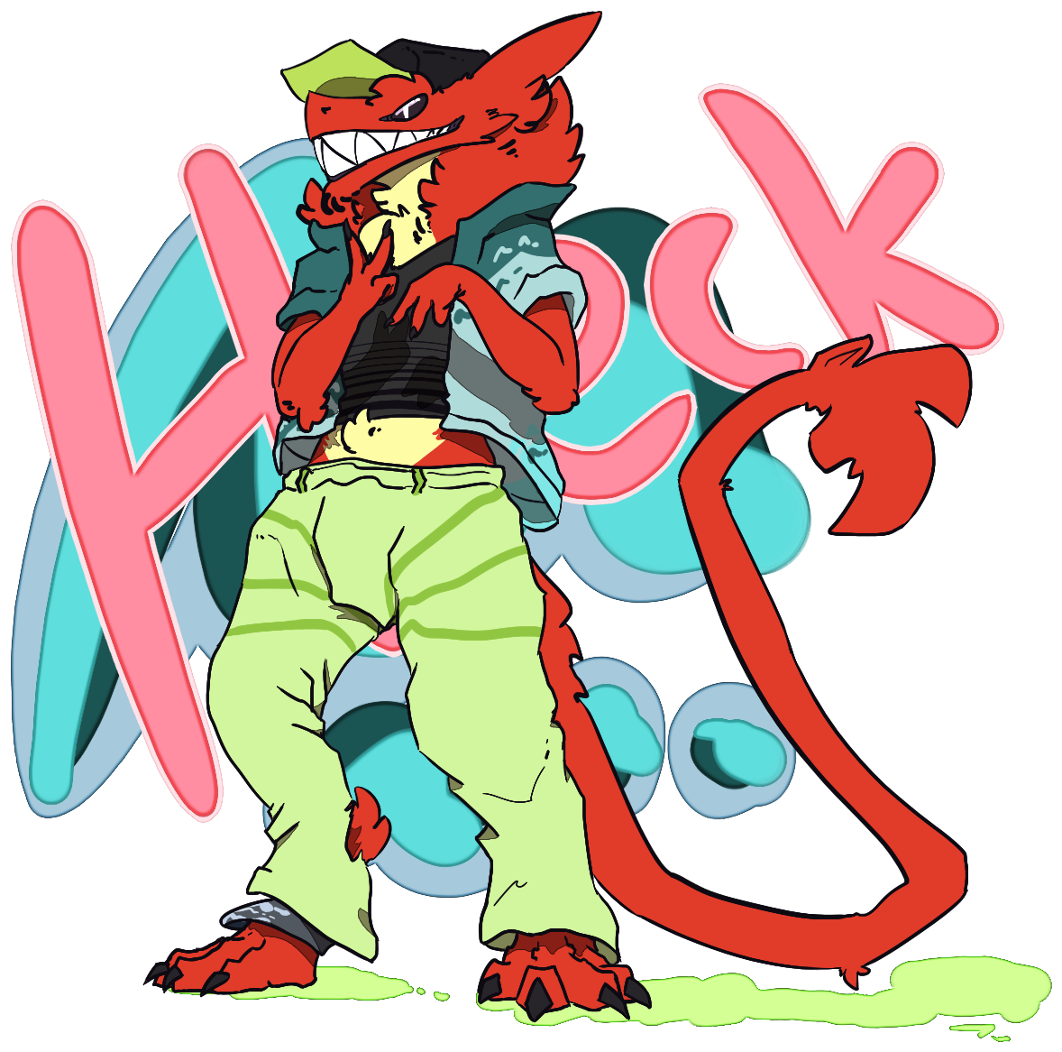 Rude Skate Serg - Cartoon (1280x1280)