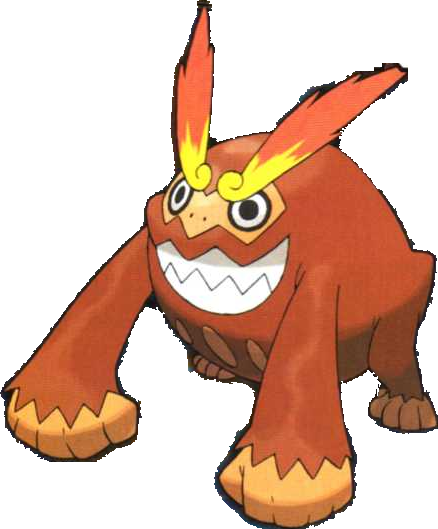 Hihidaruma Is The Flaming Pokémon, And Obviously A - New Fire Pokemon (438x529)