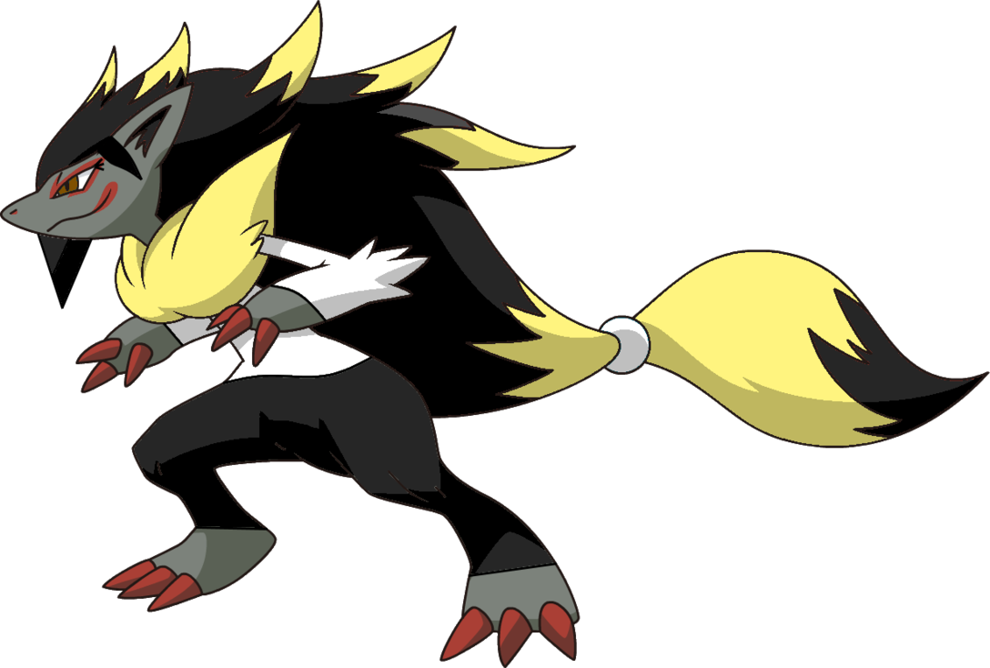 Pokemon Black & White Pokémon X And Y Pokémon Go Pokémon - Pokemon Zoroark (1088x734)