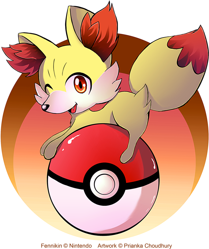 Pokémon X And Y Pikachu Fennekin Pokemon Black & White - Cartoon (800x844)