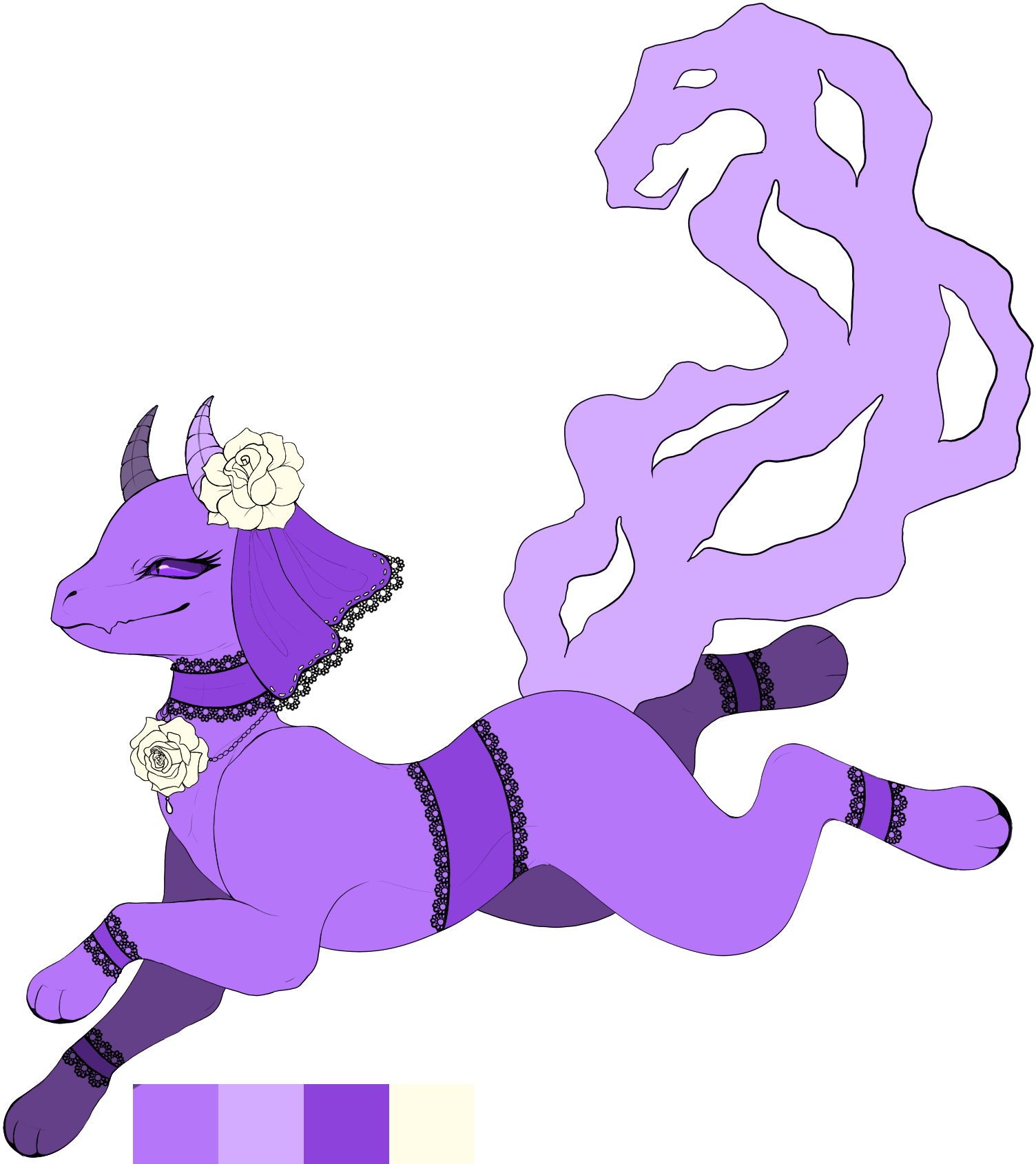 Mauve ♥likes - Illustration (1800x1800)