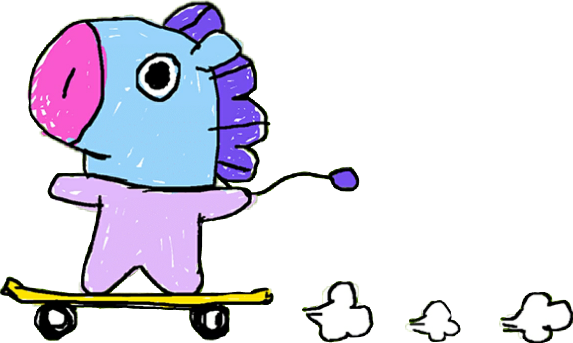 Bts Sticker K-pop May 25, 2018 Clip Art - Mang Bt21 Sticker (1138x681)