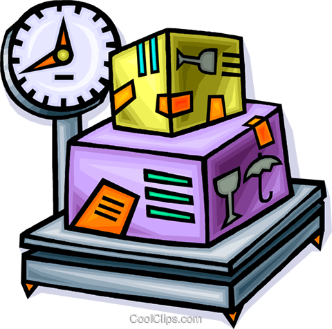 Crates, Boxes, Shipments Royalty Free Vector Clip Art - Industrial Scale Clipart (480x476)