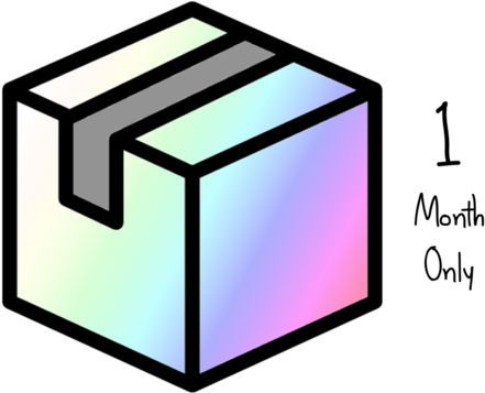 Monthly Slime Crate - Geometric Cube (480x480)