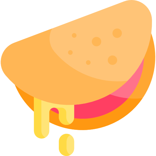Quesadilla Free Icon - Icono Quesadilla (512x512)