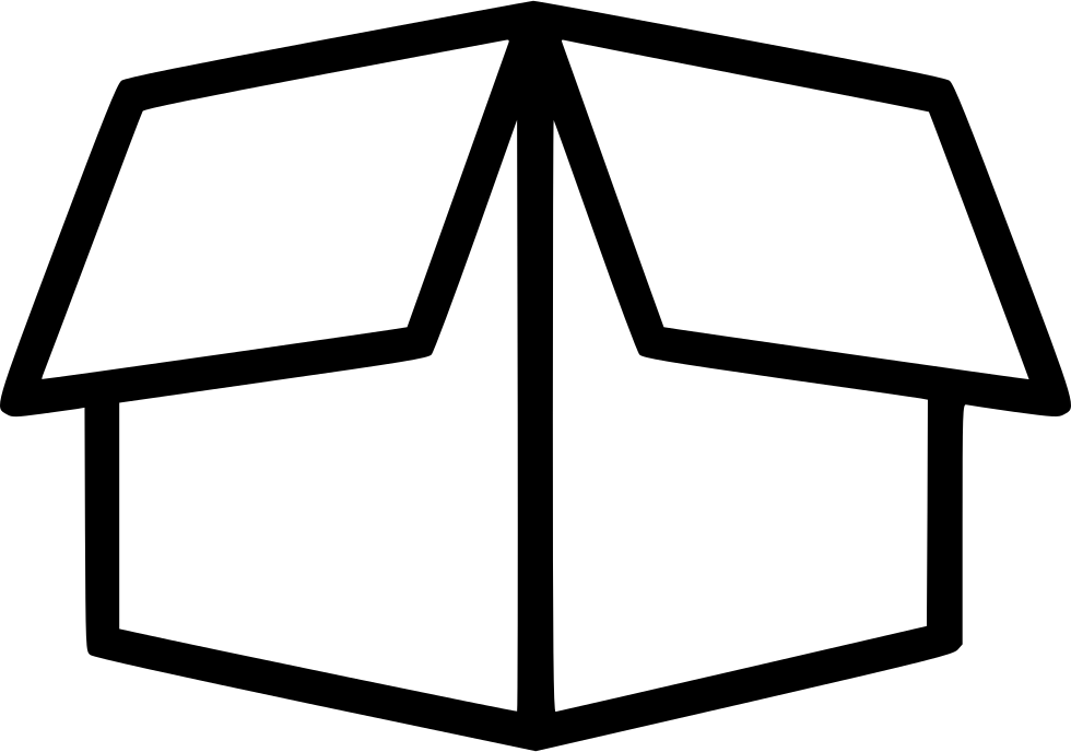 Open Crate Comments - Vector Box Icon (980x688)