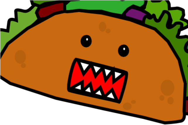 Taco Clipart Animated - Taco Cartoon Transparent Background (640x480)