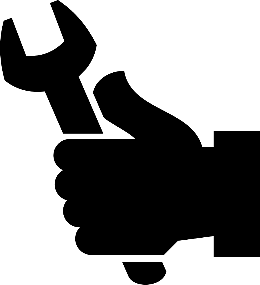 Insurance Reminder - Black And White Mechanic Clipart (898x981)