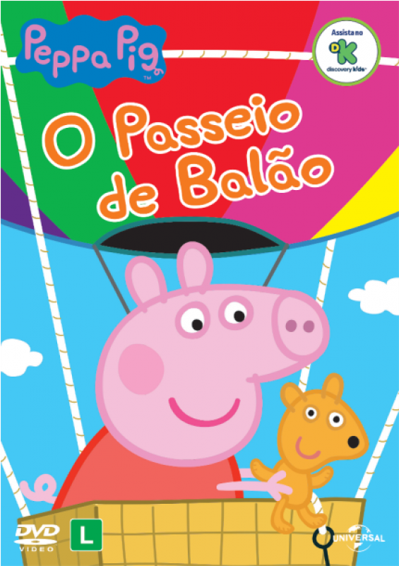 Esgotado Dvd Peppa Pig - Peppa Pig Die Ballonfahrt Dvd (800x800)