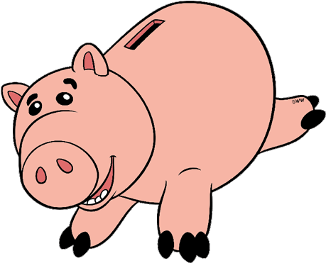 Toy Story Clipart Hamm - Toy Story (475x382)