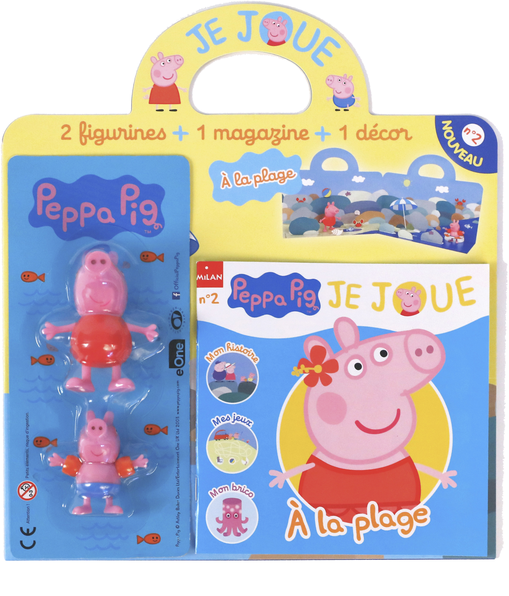 Peppa Pig Je Joue, Le Nouveau Magazine A Jouer De Peppa - Peppa Pig Je Joue, Le Nouveau Magazine A Jouer De Peppa (2000x2000)
