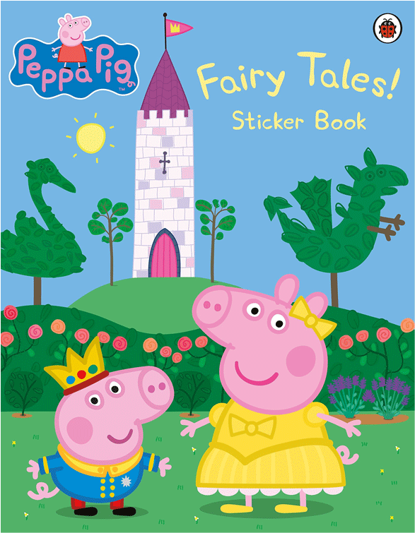 Peppa Pig系列fairy Tales粉紅豬小妹童話故事英文原版貼紙書適合 - Peppa Pig Sticker Book (800x800)