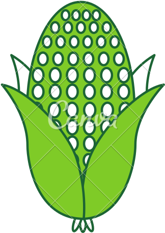 Cob Corn Isolado Ícone - Vector Marketing (550x550)