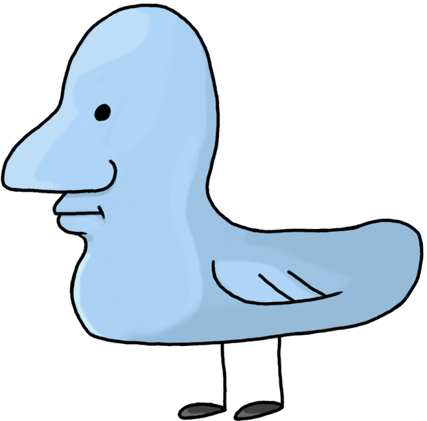 Guardianangelash's Original Bird By Ancientsun1219 - Duck (998x768)