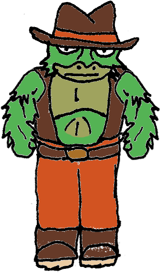 Outlaw Sprite By Smiguli - Cartoon (313x560)