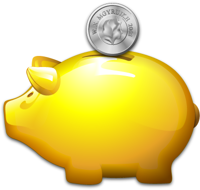Clipart Info - Piggy Bank Icon (400x400)
