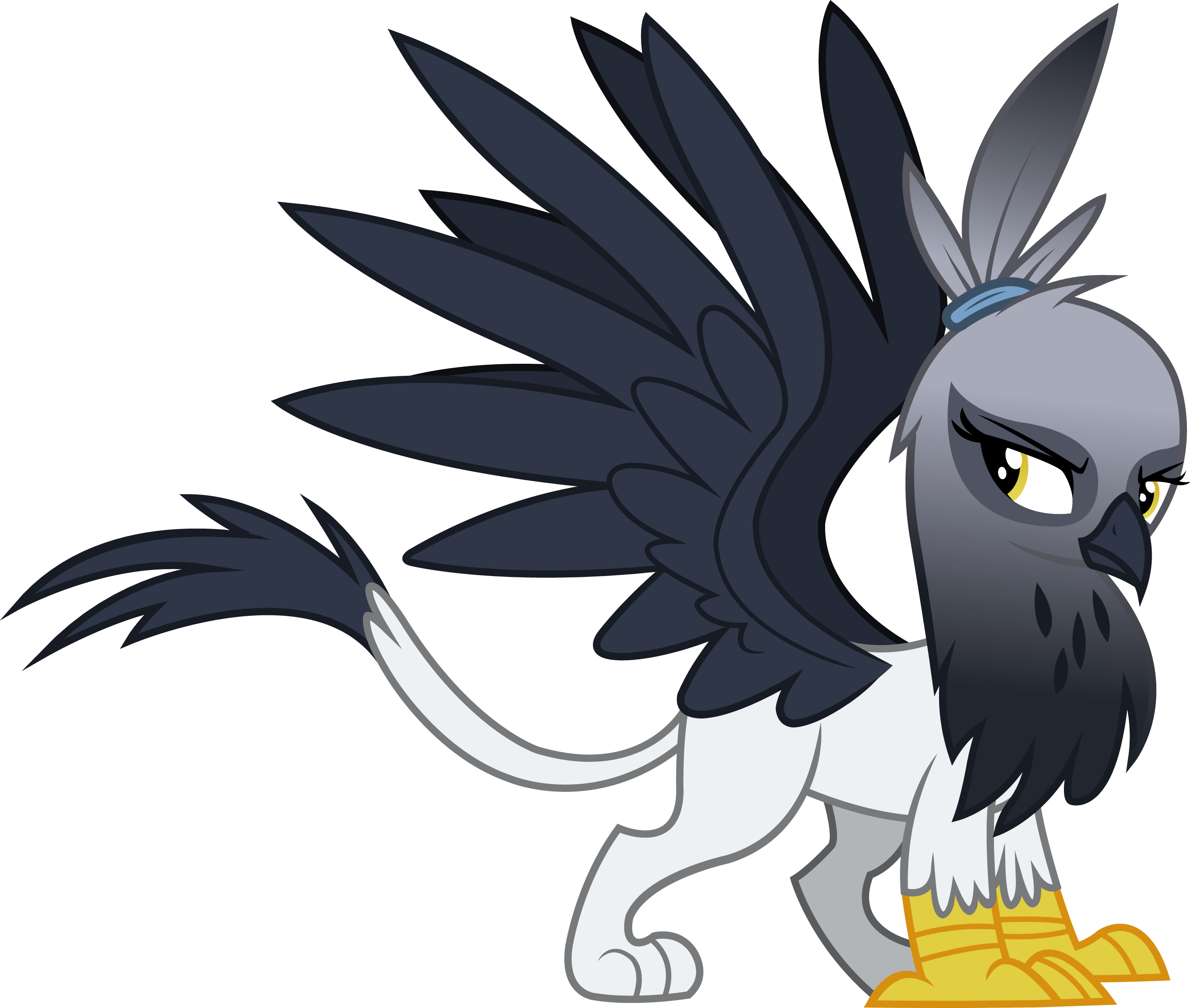 Outlawedtofu, Fallout Equestria, Fallout Equestria - Mlp Griffon Vector (2756x2336)