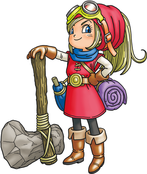 Dragon Warrior, Dragon Quest, Dragon Ball, Character - Dragon Quest Builders Characters (600x600)