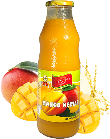 Mango Juice 1ltr Heavensfoodsshopryk - Juice (406x600)