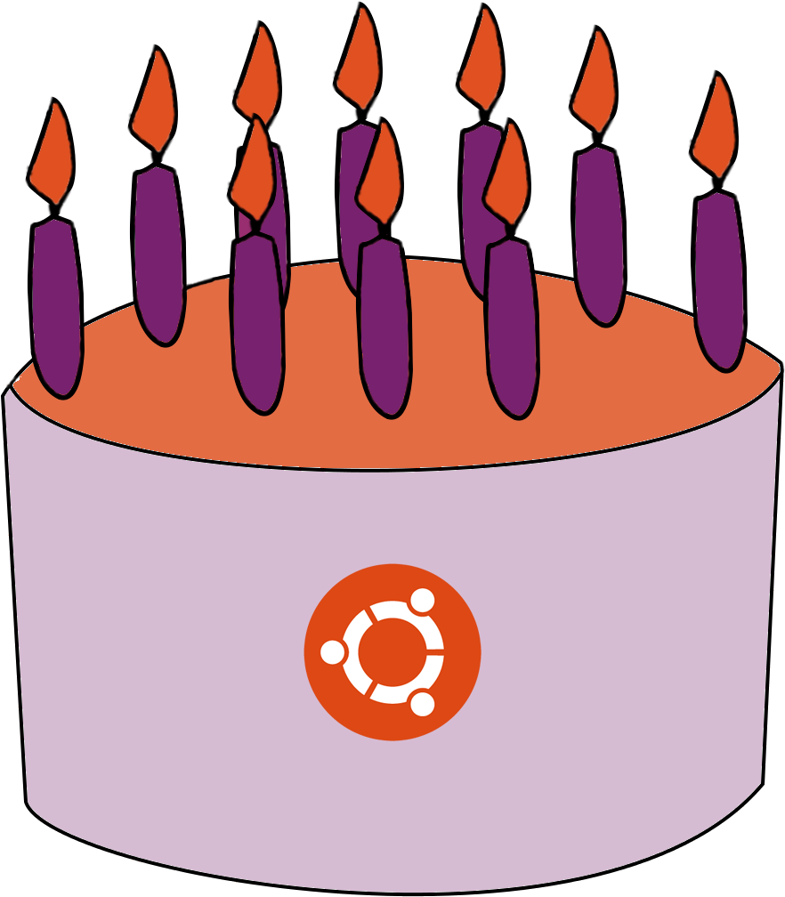 Ubuntu Birthday Cake - Birthday (1200x1200)