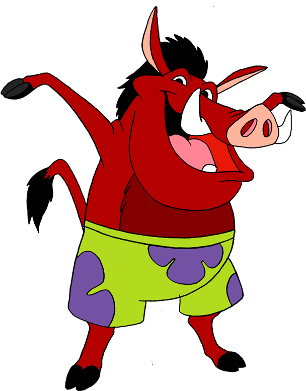 Pumbaa Dressed As Patrick By Lionkingrulez - Pumbaa As Patrick Star (628x788)