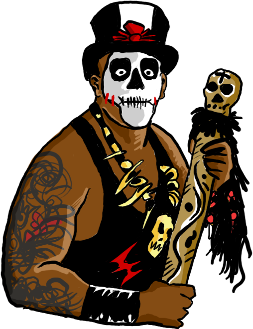 Papa Shango By Lucapoison - Wwe Papa Shango Deviantart (535x728)