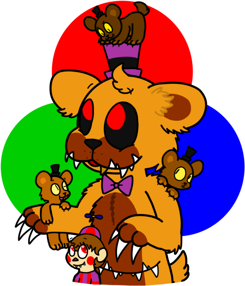 Papa Fredbear By Snowflake67311 - Cartoon (827x965)