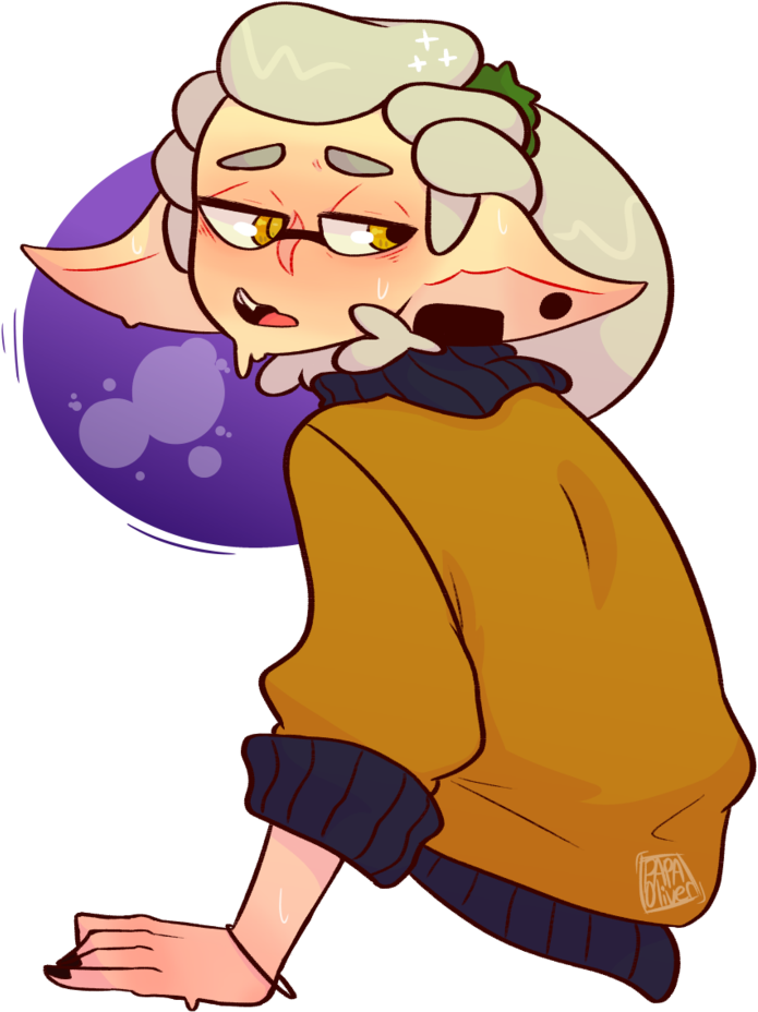 Sweaty By Papa-oliver - Cartoon (816x979)